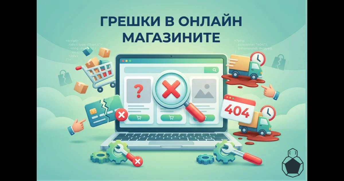 8 чести грешки в онлайн магазините - чеклист с решения
